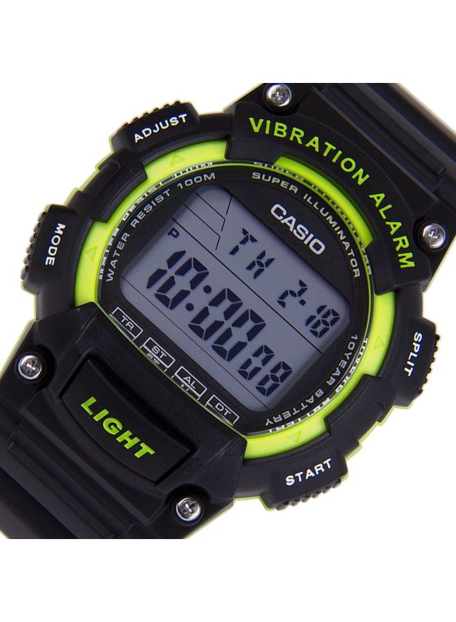 CASIO Men's Youth Digital Watch W-736H-3A - 51 mm - Black - Image 4