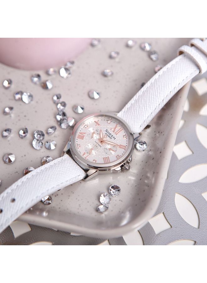 كاسيو ساعة بعقارب مقاومة للماء طراز SHE-3511L-7AUER women - Image 4