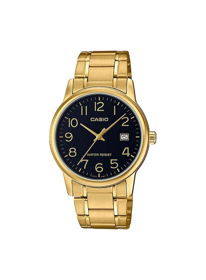 CASIO Men's Dress Analog Watch MTP-V002G-1BUDF - 40 mm - Gold - Image 1