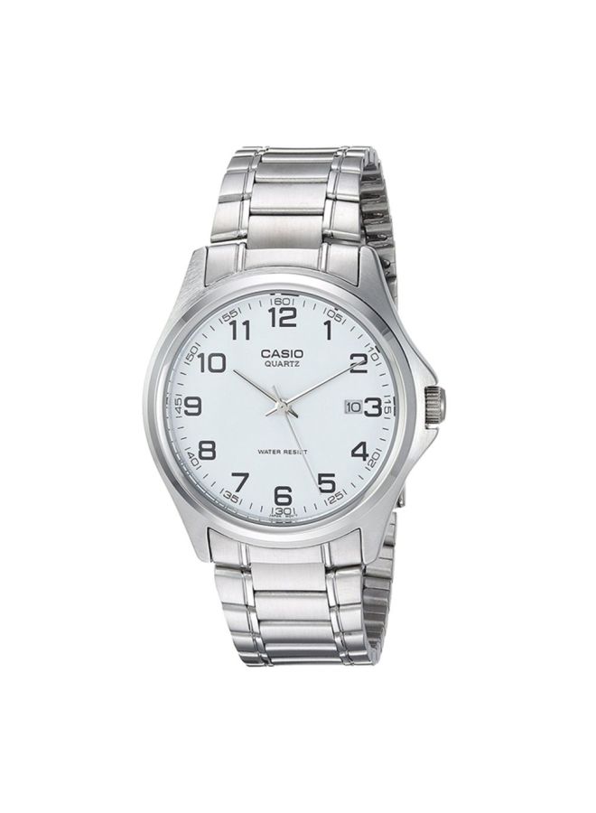 CASIO Men's Enticer Analog Watch EAW-MTP-1183A-7B - 34 mm - Silver - Image 1