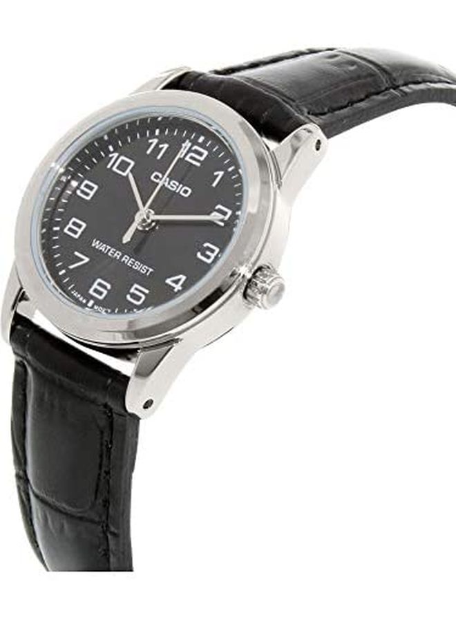 كاسيو ساعة يد رسمية بعقارب طراز LTP V001L - 1B - 25 مم - لون أسود للنساء - Image 3