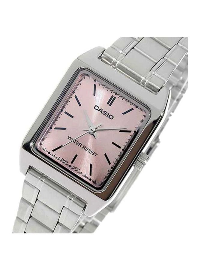 CASIO Women's Dress Analog Watch LTP-V007D-4EUDF - 25 mm - Silver - Image 4