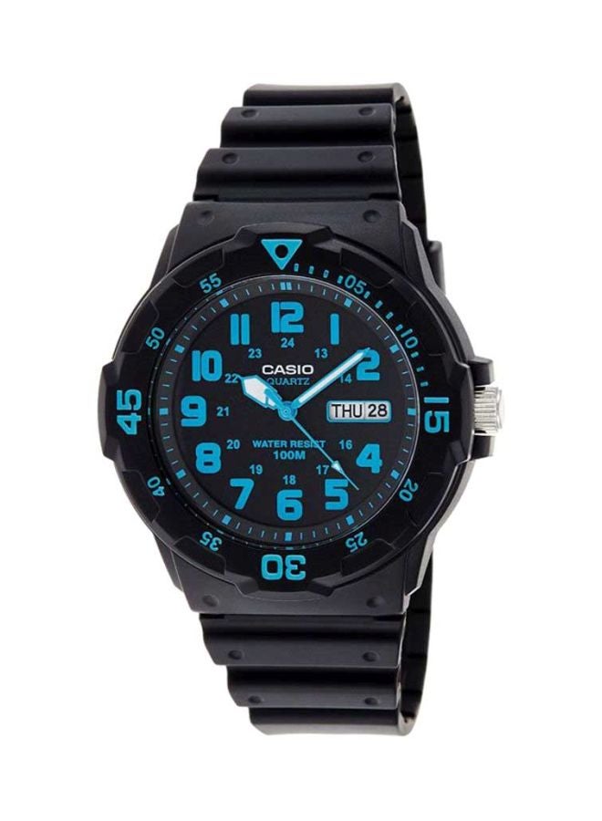 CASIO Men's Enticer Analog Watch MRW-200H-2 - 45 mm - Black - Image 1