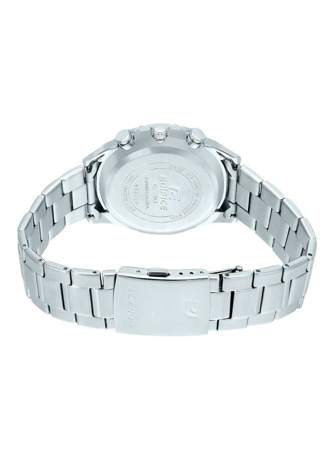 CASIO Men's Edifice Stainless Steel Chronograph Watch EFR-S567D-2AVUDF - 46 mm - Silver - Image 2