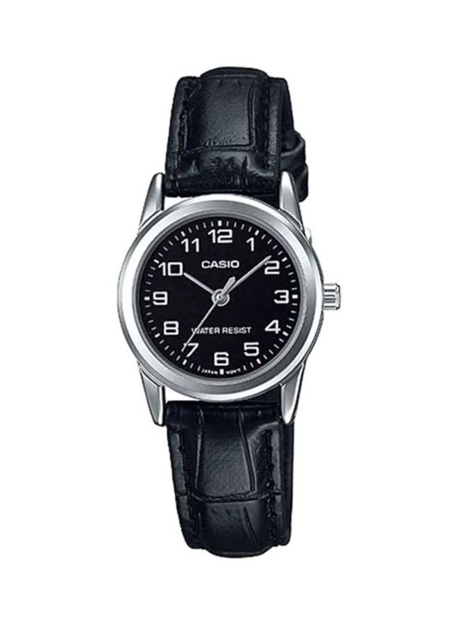 CASIO Women's Water Resistant Analog Watch LTP-V001L-1B - 31 mm - Black  - Image 1