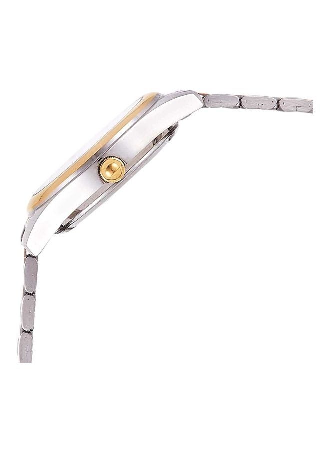 CASIO Women's Enticer Water Resistant Analog Watch LTP-1129G-7BRD - 32 mm - Silver/Gold - Image 3