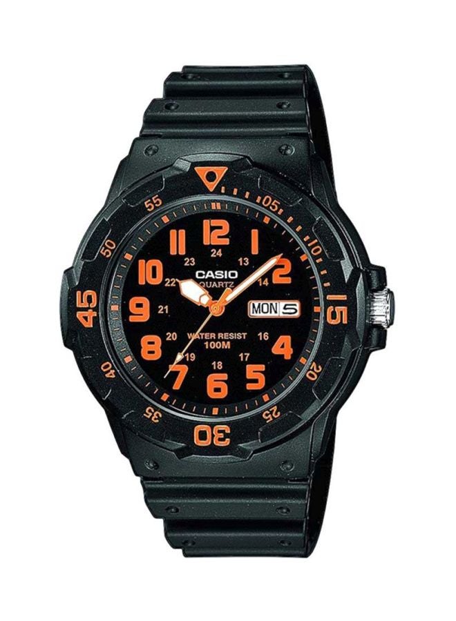 CASIO Men's Water Resistant Analog Watch MRW-200H-4BV - 45 mm - Black - Image 1