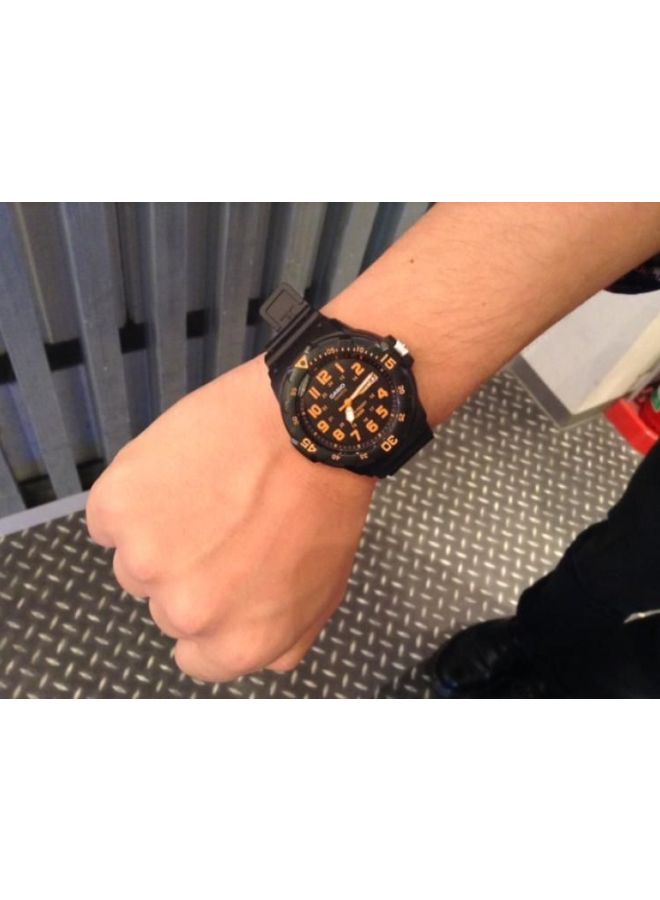 CASIO Men's Water Resistant Analog Watch MRW-200H-4BV - 45 mm - Black - Image 5