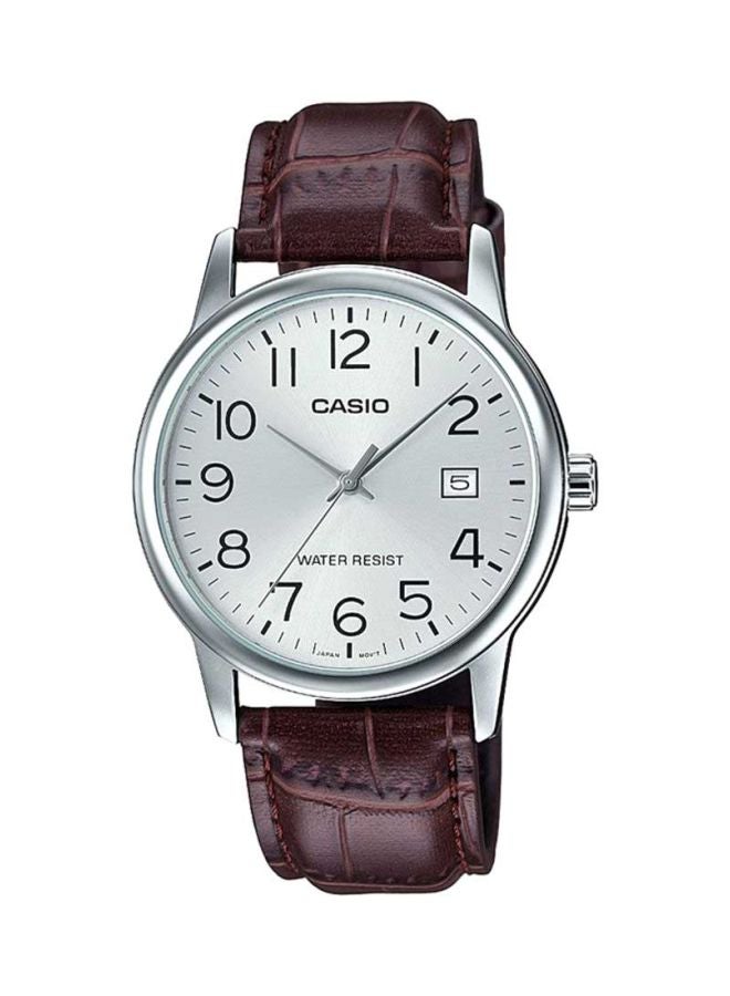 CASIO Men's Dress Analog Watch MTP-V002L-7B2UDF - 44 mm - Brown  - Image 1