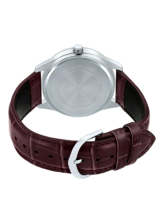 CASIO Men's Dress Analog Watch MTP-V002L-7B2UDF - 44 mm - Brown  - Image 2