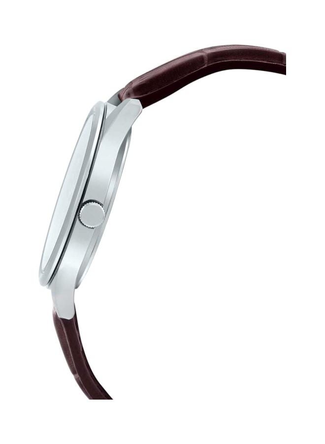 CASIO Men's Dress Analog Watch MTP-V002L-7B2UDF - 44 mm - Brown  - Image 3