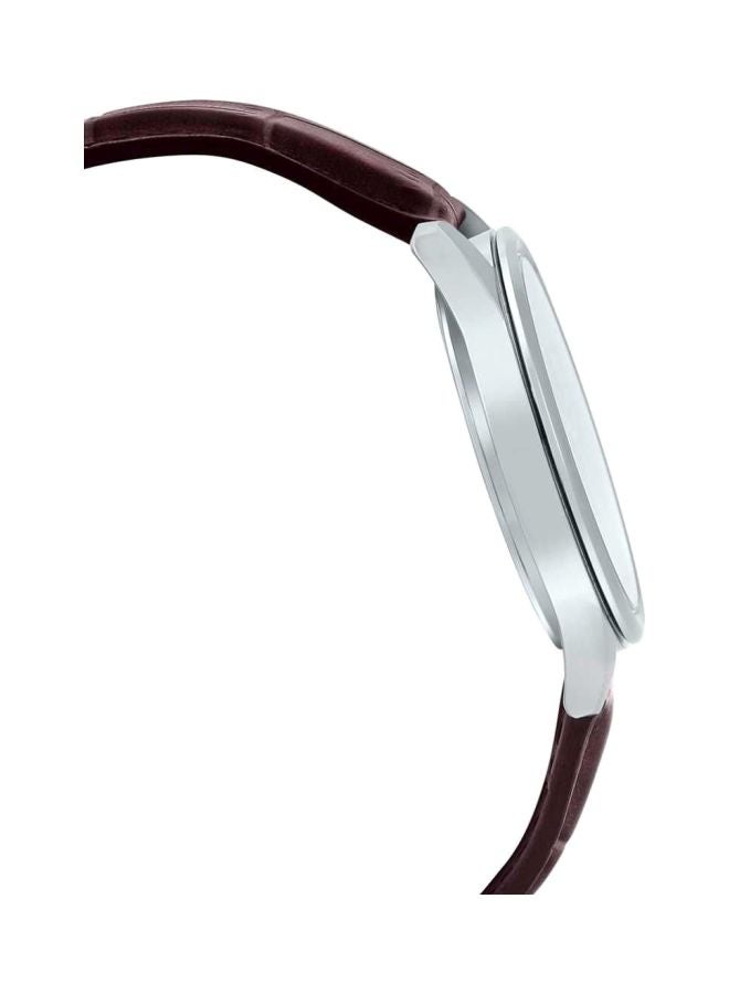 CASIO Men's Dress Analog Watch MTP-V002L-7B2UDF - 44 mm - Brown  - Image 4
