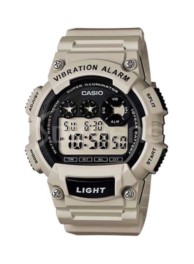 CASIO Men's Water Resistant Digital Watch W-735H-8A2VDF - 47 mm - Grey  - Image 1