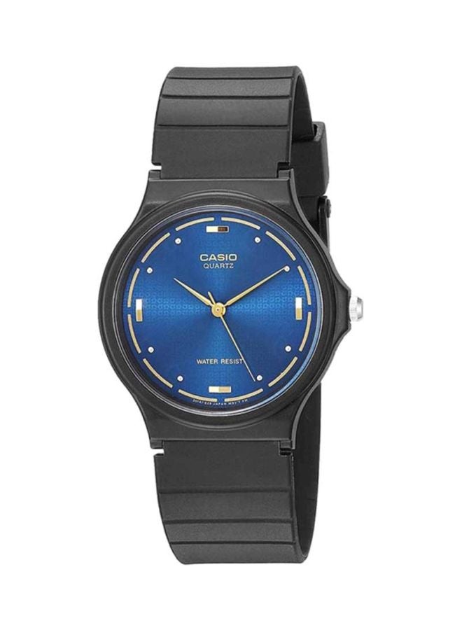 كاسيو ساعة يد بعقارب مقاومة للماء طراز MQ76-2A - قياس 39 مم - لون أسود للرجال - Image 1