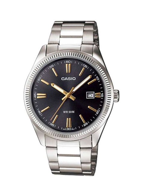 Men's Enticer Analog Watch MTP-1302D-1A2 - 39 mm - Silver