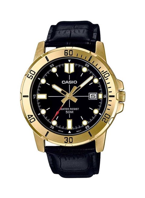 Men's Dress Analog Watch MTP-VD01GL-1E - 49 mm - Black