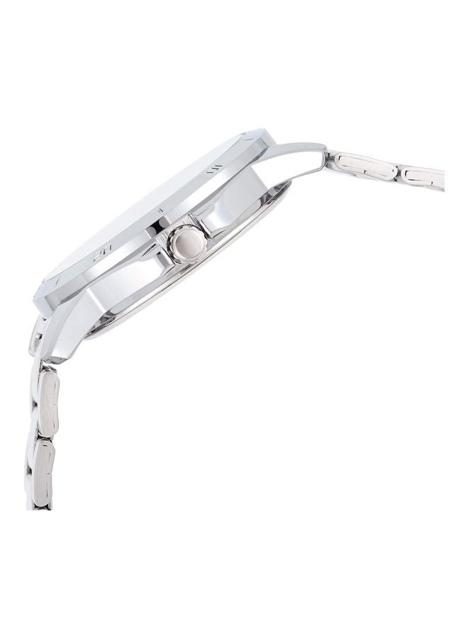 كاسيو ساعة يد بعقارب مقاومة للماء طراز MTP-V004D-7 مقاس 47 مم - فضي للرجال - Image 3