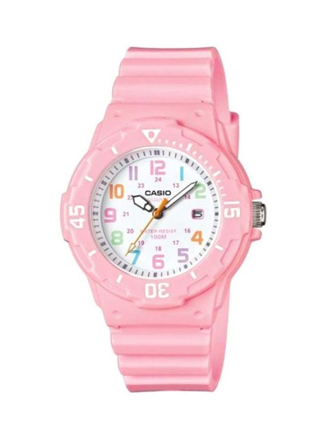 CASIO Women's Classic Analog Watch LRW200H-4B2VDF - 39 mm - Pink - Image 1
