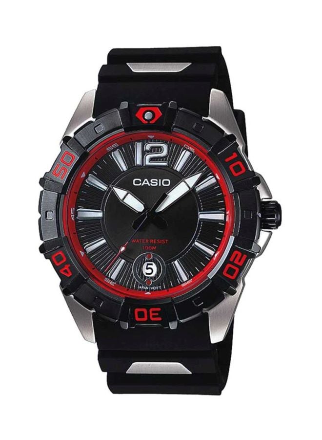 كاسيو ساعة يد بعقارب مقاومة للماء طراز MTD-1070-1A2 للرجال - Image 1