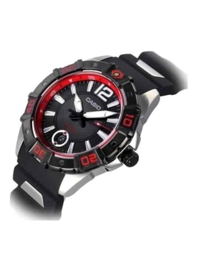 كاسيو ساعة يد بعقارب مقاومة للماء طراز MTD-1070-1A2 للرجال - Image 3