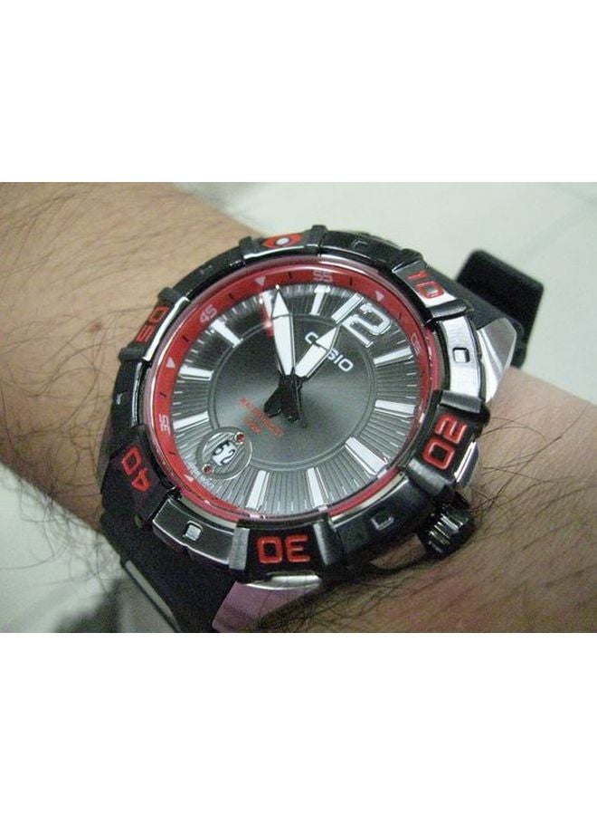 كاسيو ساعة يد بعقارب مقاومة للماء طراز MTD-1070-1A2 للرجال - Image 4