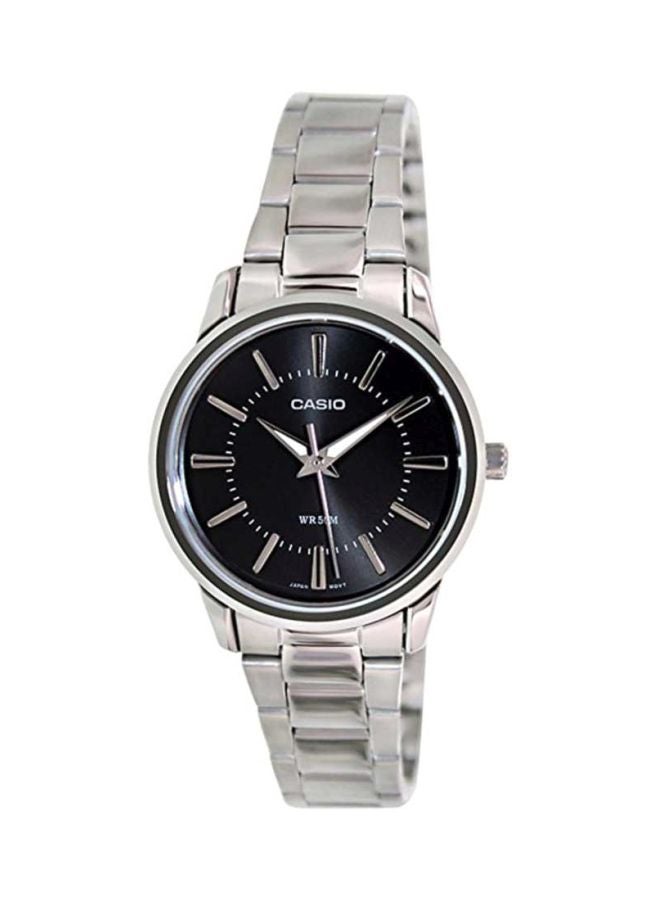 CASIO Women's Enticer Analog Watch LTP-1303D-1A - 36 mm - Silver - Image 1