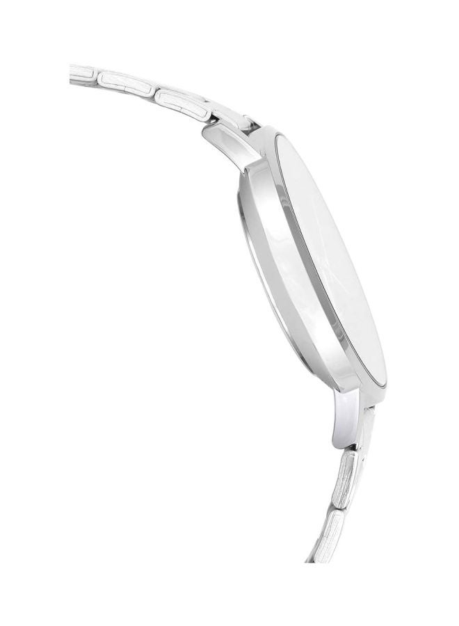 CASIO Women's Enticer Analog Watch LTP-VT01D-4BUDF - 34 mm - Silver  - Image 4