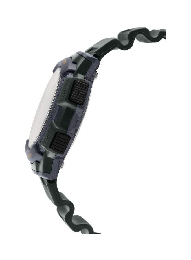 كاسيو ساعة يد رقمية للشباب AE-1000W-3AVEF - مقاس 44 مم - لون أخضر للرجال - Image 3