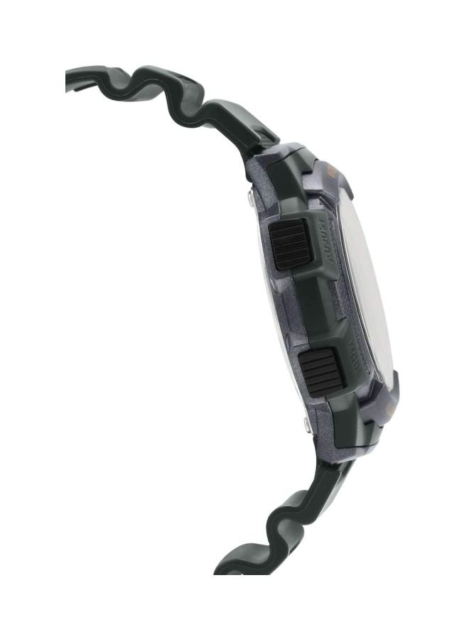 كاسيو ساعة يد رقمية للشباب AE-1000W-3AVEF - مقاس 44 مم - لون أخضر للرجال - Image 4