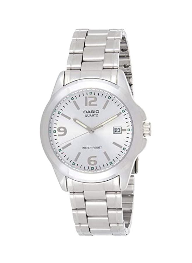 CASIO Women's Enticer Analog Watch LTP-1215A-7ADF - 28 mm - Silver - Image 1