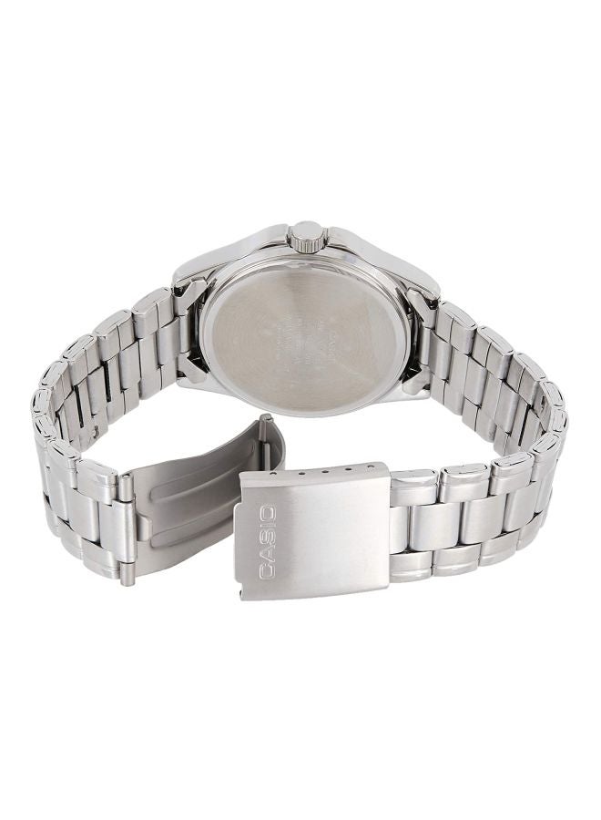 CASIO Women's Enticer Analog Watch LTP-1215A-7ADF - 28 mm - Silver - Image 2