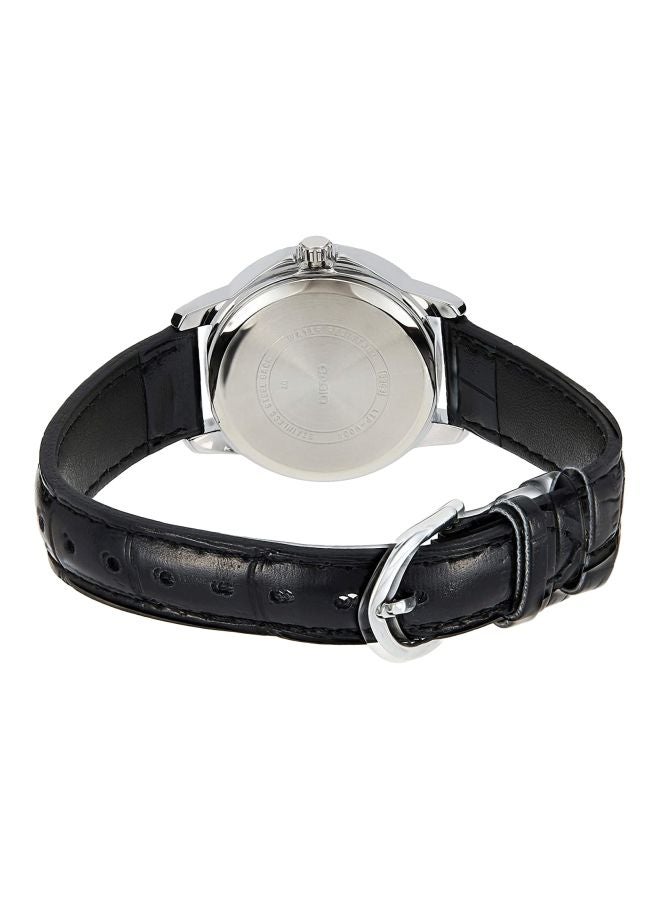 CASIO Women's Dress Analog Watch LTP-V004L-1A - 35 mm - Black - Image 2