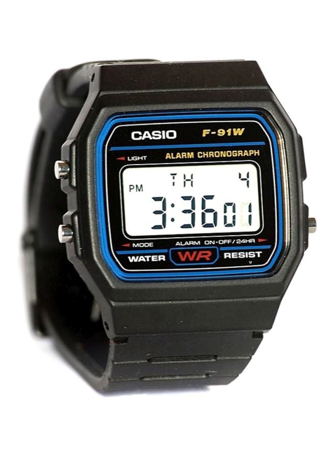 CASIO Men's Resin Digital Watch F-91W-1HDG - Image 4