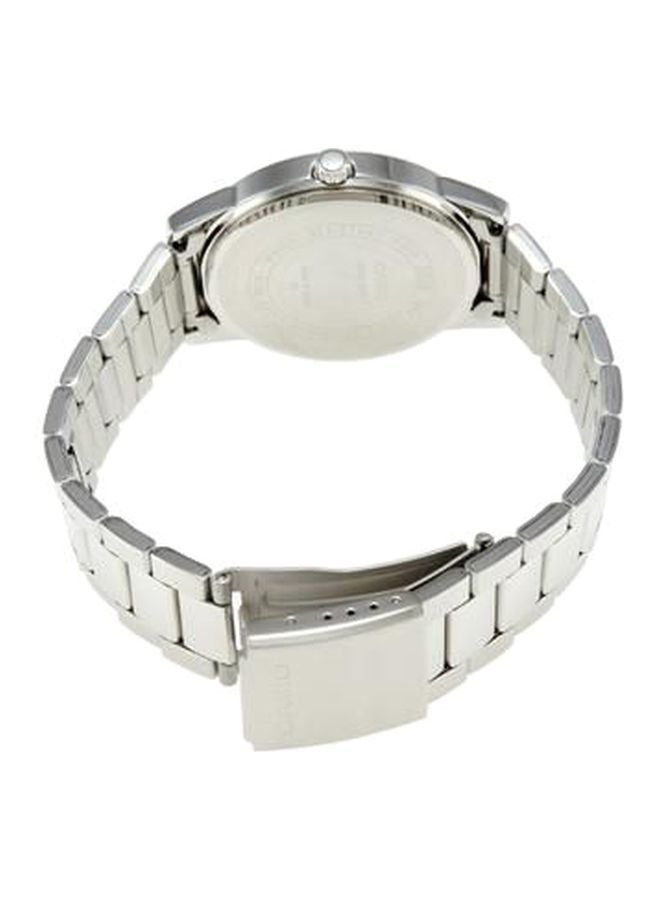 CASIO Men's Enticer Water Resistant Analog Watch MTP -1303D-1A - 40 mm - Silver - Image 2