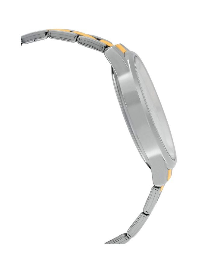 CASIO Men's Enticer Analog Wrist Watch MTP-1303SG-7A - 40 mm - Gold/Silver - Image 4