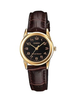 Women's Dress Analog Watch LTP-V001GL-1B - 25 mm - Brown