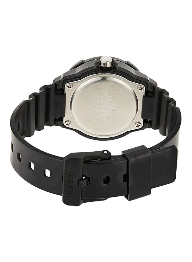 كاسيو ساعة يد شبابية بعقارب طراز LRW-200H-2E - قياس 34 مم - لون أسود للنساء - Image 2