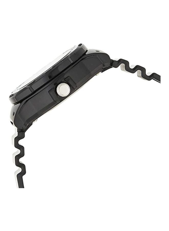 كاسيو ساعة يد شبابية بعقارب طراز LRW-200H-2E - قياس 34 مم - لون أسود للنساء - Image 3