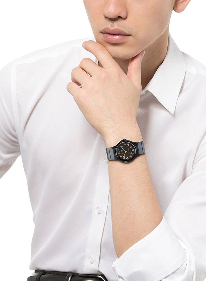 CASIO Men's Youth Analog Watch MQ24-1B2 - 39 mm - Black - Image 4