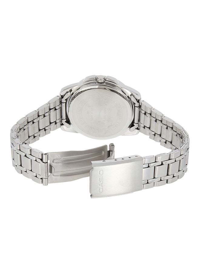 CASIO Women's Enticer Analog Wrist Watch LTP 1314D - 5A - 34 mm - Silver - Image 2