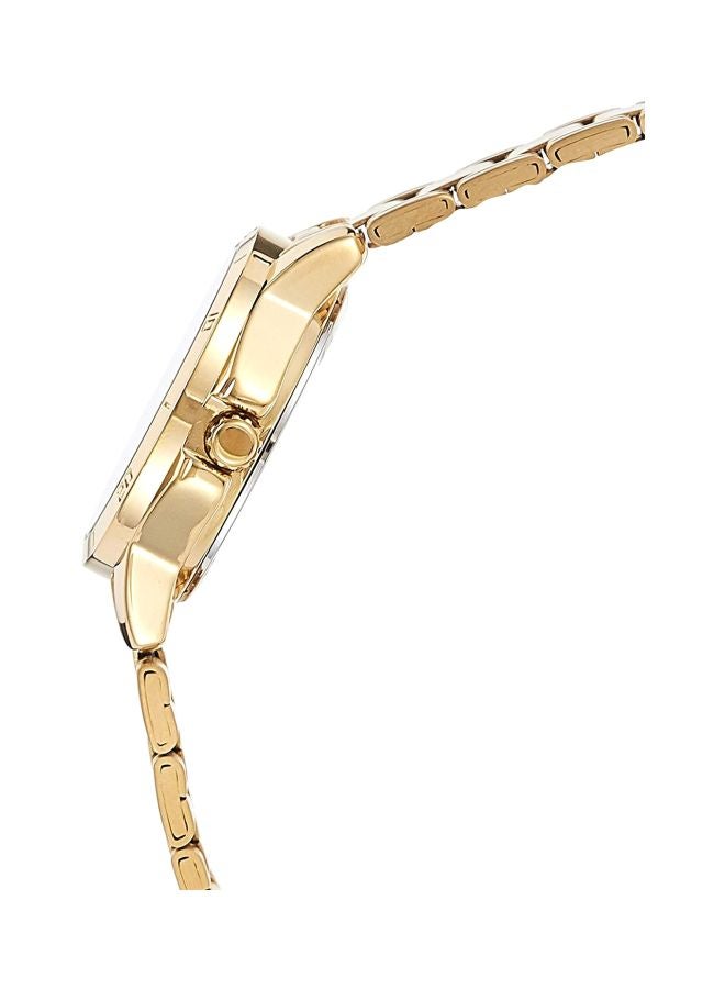 كاسيو ساعة يد رسمية بعقارب طراز LTP-V004G-9B - قياس 30 مم - لون ذهبي للنساء - Image 3