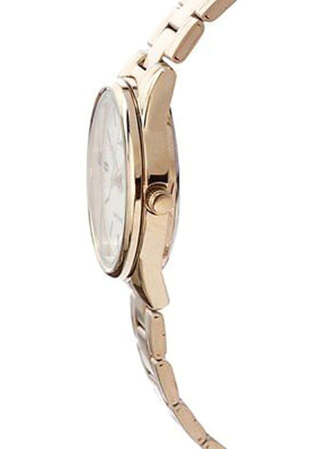 كاسيو ساعة يد رسمية بعقارب طراز LTP-V005G-7A - مقاس 28 مم - لون ذهبي للنساء - Image 3