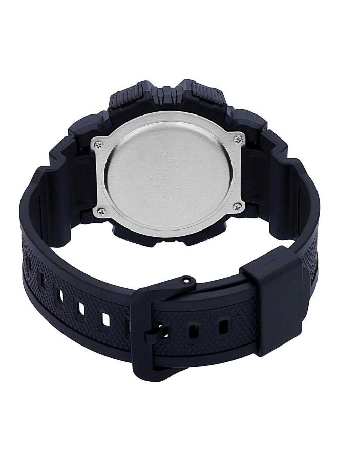 كاسيو ساعة يد رقمية للشباب طراز W-735H-1A2V - مقاس 51 مم - لون أسود للرجال - Image 2