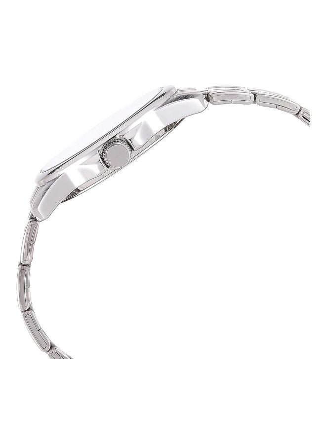 كاسيو ساعة يد إنتايسر بعقارب طراز MTP1216A-2B - مقاس 46 مم - فضي للرجال - Image 3