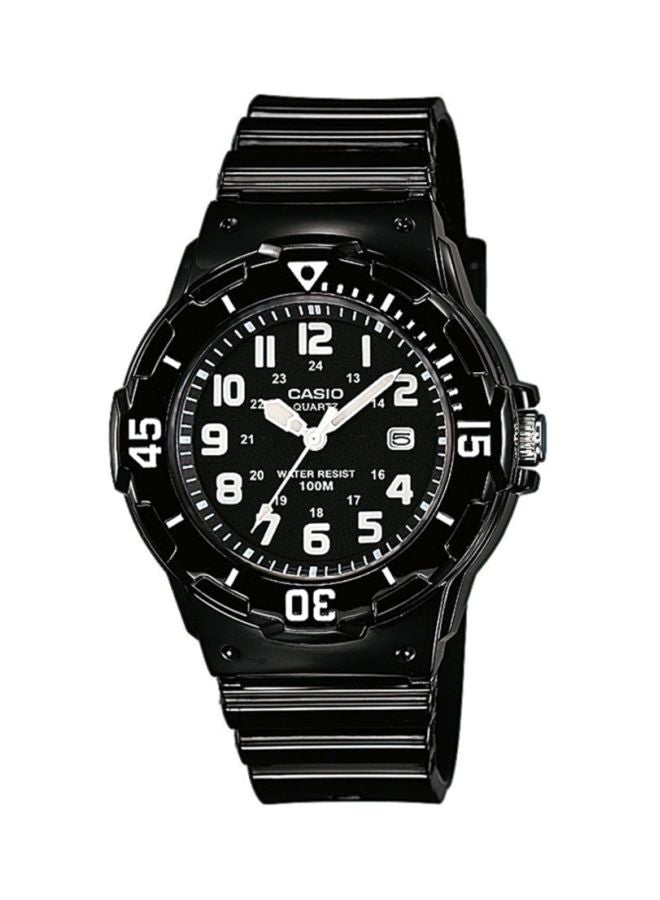 CASIO Women's Water Resistant Analog Watch LRW-200H-1BVEF - 39 mm - Black - Image 1