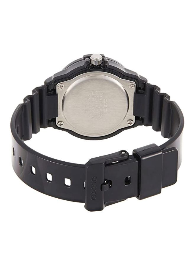 CASIO Women's Water Resistant Analog Watch LRW-200H-1BVEF - 39 mm - Black - Image 2