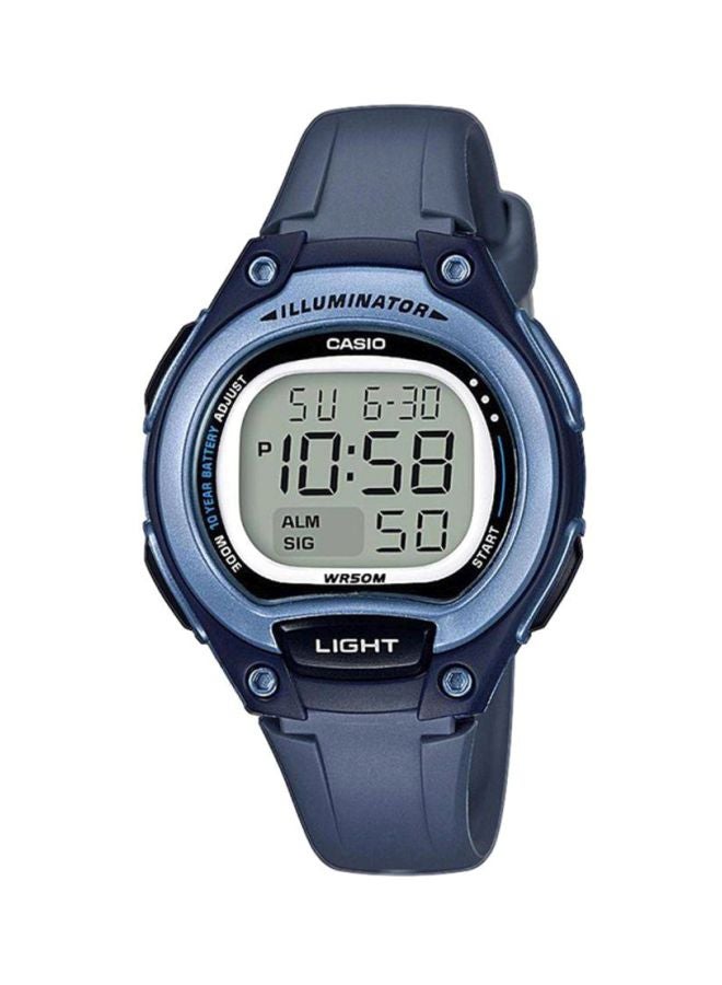 CASIO Women's Sports Digital Watch LW203-2AVDF - 35 mm - Blue  - Image 1