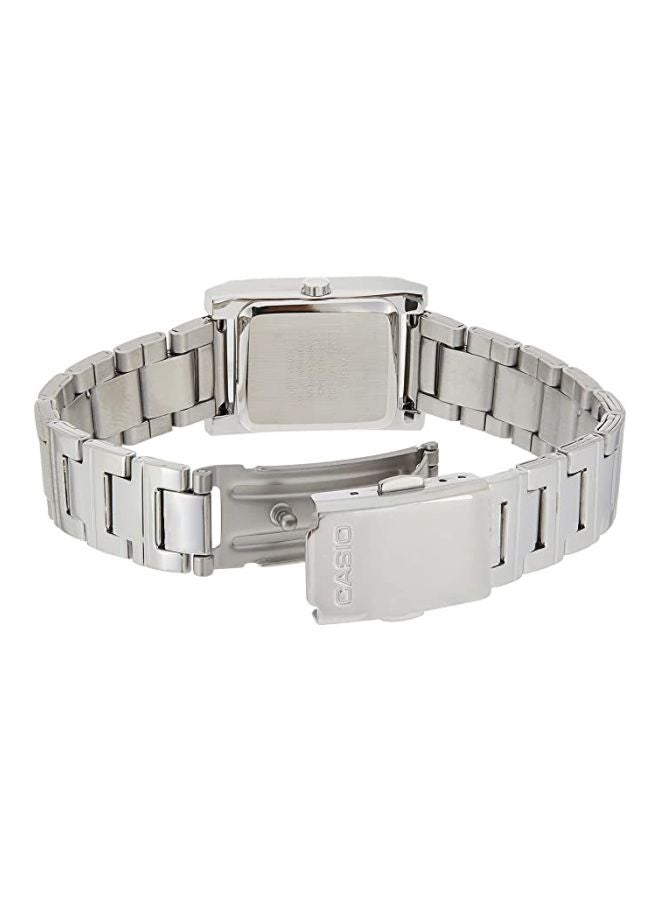 CASIO Women's Stainless Steel Analog Watch LTP-1237D-4ADF - 30 mm - Silver - Image 2