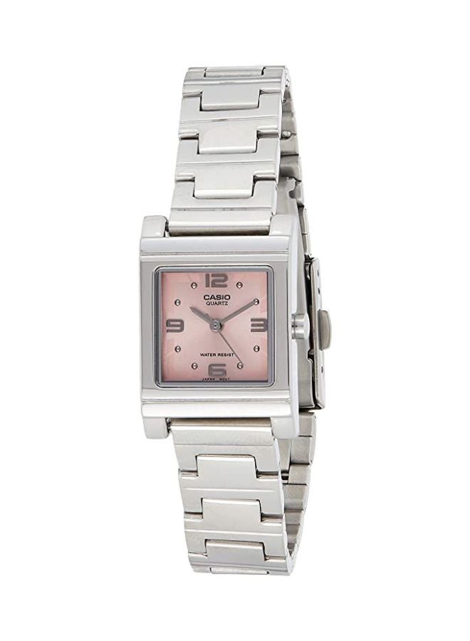 CASIO Women's Stainless Steel Analog Watch LTP-1237D-4ADF - 30 mm - Silver - Image 1