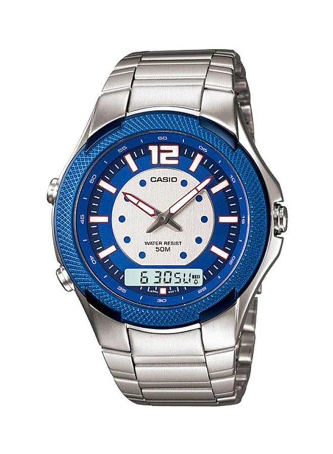 كاسيو ساعة بعقارب ورقمية مضادة للماء طراز MTA-1011D-2A1VDF للرجال - Image 1